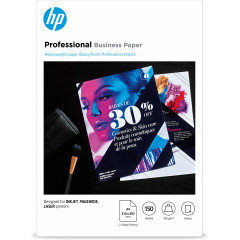 HP Professional Business Paper 3VK91A, Glossy, 180 g/m2, A4 (210 x 297 mm), for Inkjet Printers - 150 sheets
