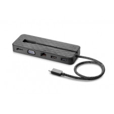 HP Mini - Docking station - USB-C - VGA, HDMI - GigE - 90 Watt - Europe - for ElitePOS G1 Retail System 141, 143, 145; Engage One Pro, Top Mount Customer Facing Display 