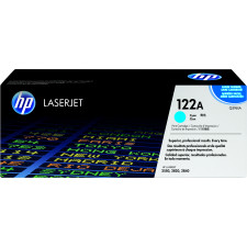 HP 122A Cyan Original Toner Cartridge Q3961A - 4.000 Pages for Color LaserJet 2550L, 2550Ln, 2550n, 2820, 2830, 2840
