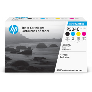 HP Samsung CLT-P504C 4-pack Cyan/Magenta/Yellow/Black Original Toner Cartridge