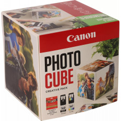 Canon 3713C014 ink cartridge 2 pc(s) Original Standard Yield Black, Cyan, Magenta, Yellow