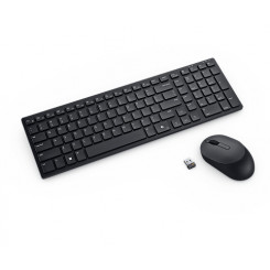 DELL KM555 keyboard Mouse included Universal RF Wireless + Bluetooth QWERTY US International Black