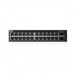 DELL X-Series X1026P Managed L2+ Gigabit Ethernet (10/100/1000) Power over Ethernet (PoE) 1U Black