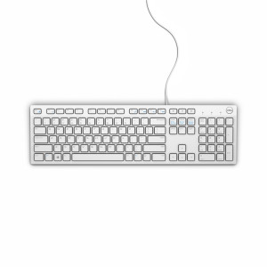 DELL KB216 keyboard Universal USB AZERTY French White