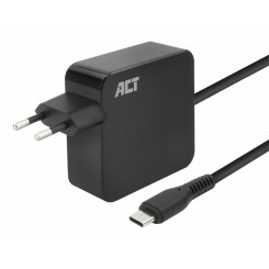ACT USB-C laptop wall charger 65W with Power Delivery profiles, 2 meters