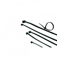 ACT Cable ties - black, length 150 mm, width 3.6 mm