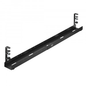 ACT Under desk extendable cable management tray with clamp mount