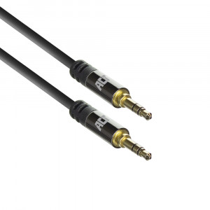 ACT 10 meter High Quality audio connection cable 3,5 mm stereo jack male - male