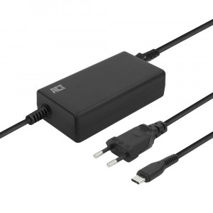 ACT USB-C laptop charger with Power Delivery profiles 65W