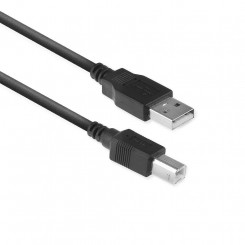 ACT USB 2.0 connection cable A male - B male 1 meter, Zip Bag