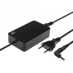 ACT Slim size laptop charger 65W (for laptops up to 15.6 inch)