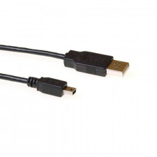 ACT USB 2.0 A male - USB mini B5 male 3.00 m