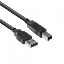 ACT USB 2.0 A male - USB B male 5.00 m