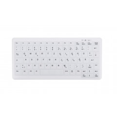 CHERRY AK-C4110 keyboard Medical RF Wireless AZERTY Belgian White