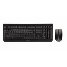 CHERRY DW 3000 keyboard Mouse included Universal RF Wireless AZERTY Belgian Black