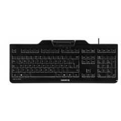 CHERRY KC 1000 SC keyboard Universal USB AZERTY Belgian Black