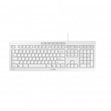 CHERRY STREAM keyboard Office USB QWERTY US English White