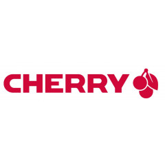 CHERRY Gentix Desktop keyboard Mouse included Office RF Wireless AZERTY Belgian Black