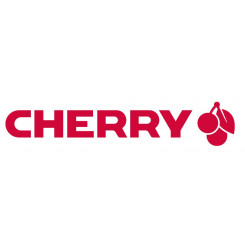 CHERRY Gentix Desktop keyboard Mouse included Office RF Wireless AZERTY Belgian Black