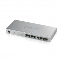 Zyxel GS1008HP Unmanaged Gigabit Ethernet (10/100/1000) Power over Ethernet (PoE) Grey