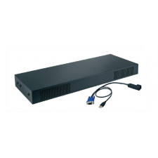 Lenovo 1754A1X KVM switch Rack mounting Black
