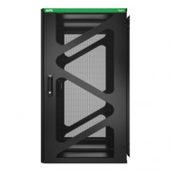 APC NetShelter WX AR124SM - 19inch Wall patch cabinet, 24U/U, 800MM deep, Side mounting, Mounted