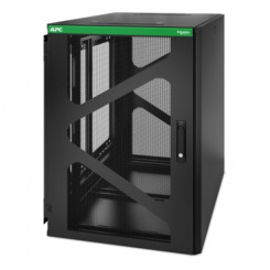 APC NetShelter WX AR118SM - 19inch Wall Patch Cabinet, 18U/HE, 800MM Deep, Side Mount, Mounted