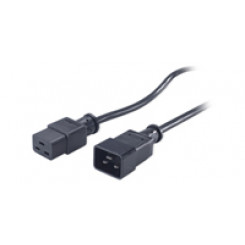 APC PWR Cord C19 - C20, 0.6 m Black C19 coupler C20 coupler