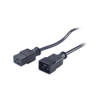 APC PWR Cord C19 - C20, 0.6 m Black C19 coupler C20 coupler