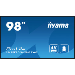 iiyama LH9875UHS-B2AG Signage Display Digital signage flat panel 2.48 m (97.5