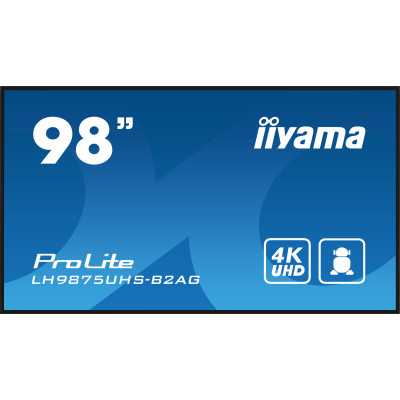 iiyama LH9875UHS-B2AG Signage Display Digital signage flat panel 2.48 m (97.5