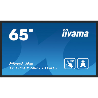 iiyama TF6539AS-B1AG Signage Display Digital signage flat panel 163.8 cm (64.5
