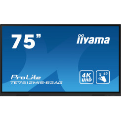 iiyama TE7512MIS-B3AG Signage Display Kiosk design 190.5 cm (75
