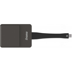 iiyama WP D002C Smart TV dongle USB 4K Ultra HD Black, Silver