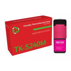 Everyday Remanufactured Everyday™ Magenta Remanufactured Toner by Xerox compatible with Kyocera TK-5240M, Standard capacity