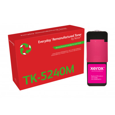 Everyday Remanufactured Everyday™ Magenta Remanufactured Toner by Xerox compatible with Kyocera TK-5240M, Standard capacity