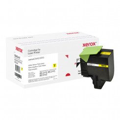 Everyday ™ Yellow Toner by Xerox compatible with Lexmark 80C2HY0/80C2HYE/80C0H40, High capacity