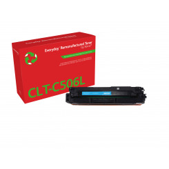 Everyday ™ Cyan Remanufactured Toner by Xerox compatible with Samsung CLT-C506L, High capacity