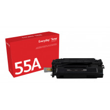 Everyday ™ Black Toner by Xerox compatible with HP 55A (CE255A), Standard capacity