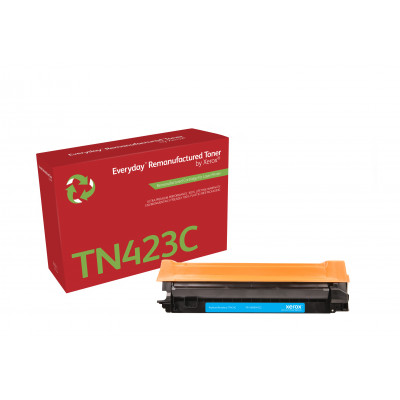 Everyday ™ Cyan Remanufactured Toner by Xerox compatible with Brother TN423C, High capacity