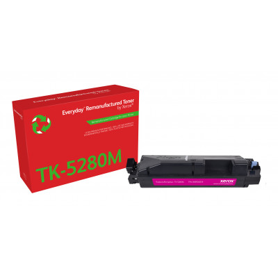 Everyday Remanufactured Everyday™ Magenta Remanufactured Toner by Xerox compatible with Kyocera TK-5280M, Standard capacity