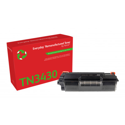 Everyday ™ Mono Remanufactured Toner by Xerox compatible with Brother TN-3430, Standard capacity