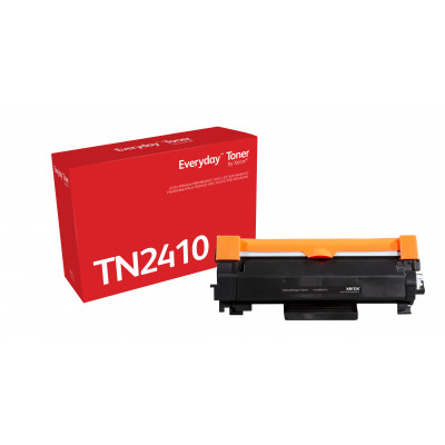 Everyday ™ Mono BLACK Toner Cartridge by Xerox compatible with Brother TN2410, Standard capacity