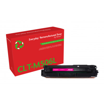 Everyday ™ Magenta Remanufactured Toner by Xerox compatible with Samsung CLT-M506L, High capacity