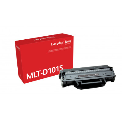 Everyday ™ Black Toner by Xerox compatible with Samsung MLT-D101S, Standard capacity