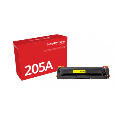 Everyday ™ Yellow Toner by Xerox compatible with HP 205A (CF532A), Standard capacity