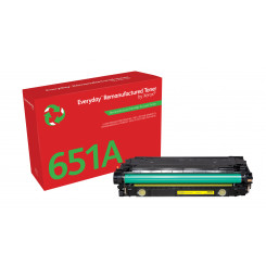 Everyday ™ Yellow Remanufactured Toner by Xerox compatible with HP 651A 650A 307A (CE342A/CE272A/CE742A), Standard capacity