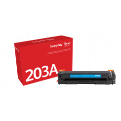 Everyday ™ Cyan Toner by Xerox compatible with HP 203A (CF541A), Standard capacity