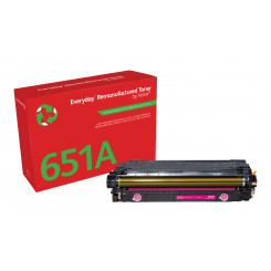 Everyday ™ Magenta Remanufactured Toner by Xerox compatible with HP 651A 650A 307A (CE343A/CE273A/CE743A), Standard capacity
