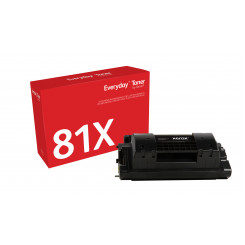 Everyday ™ Black Toner by Xerox compatible with HP 81X (CF281X), High capacity